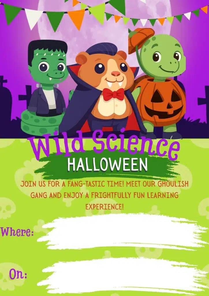 Halloween Animal Event Poster