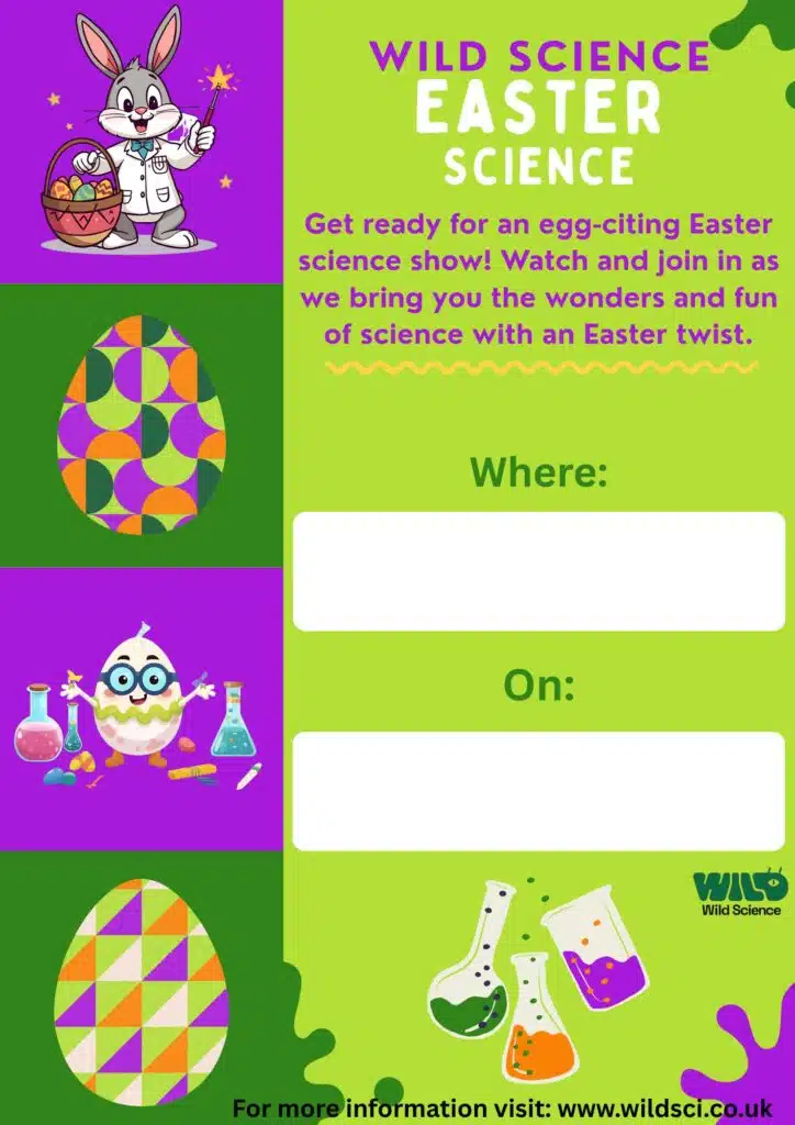 Easter Science Event Poster