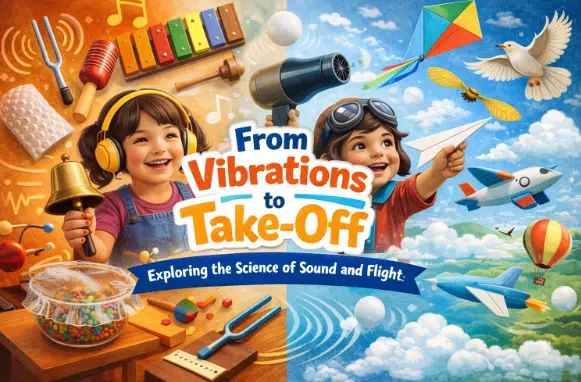 Discover, Experiment, and Explore: New Science Workshops on Sound and Flight